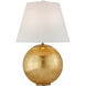 AERIN Morton 24.5 inch 100 watt Gild Table Lamp Portable Light