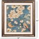 Garden Birds Blue and Brown and Beige and Green Framed Art, Propac