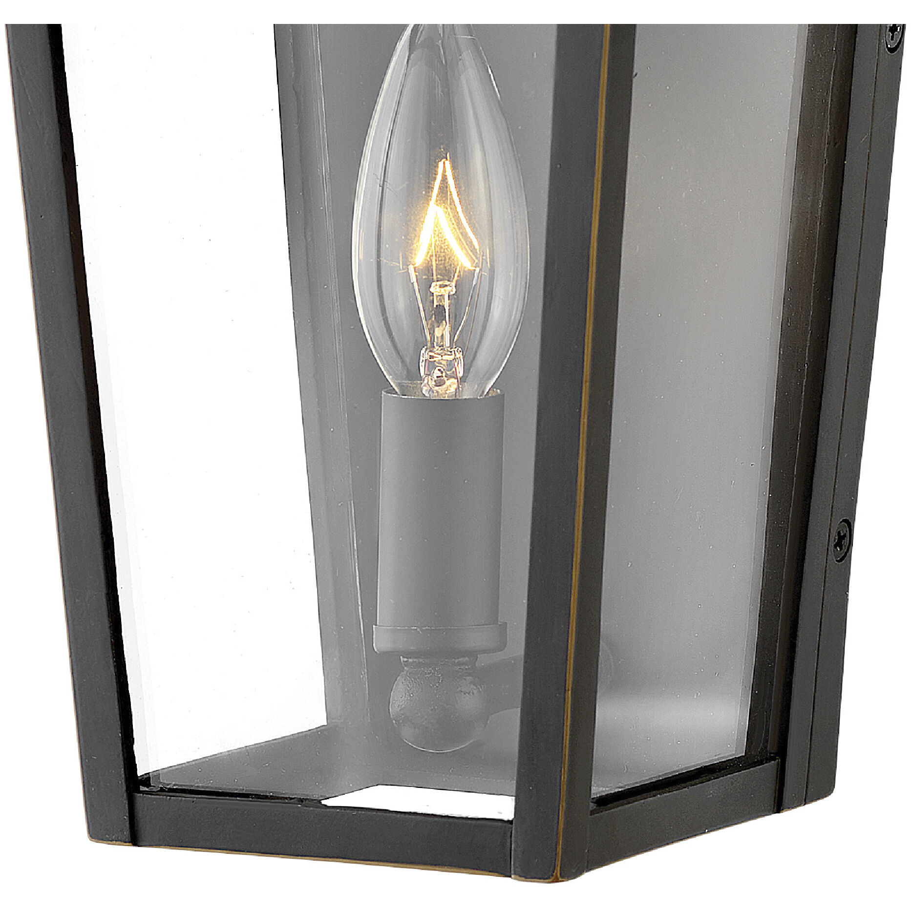 Open Air Alford Place Outdoor Wall Mount Lantern in Oil Rubbed Bronze, Non-LED, Estate Series