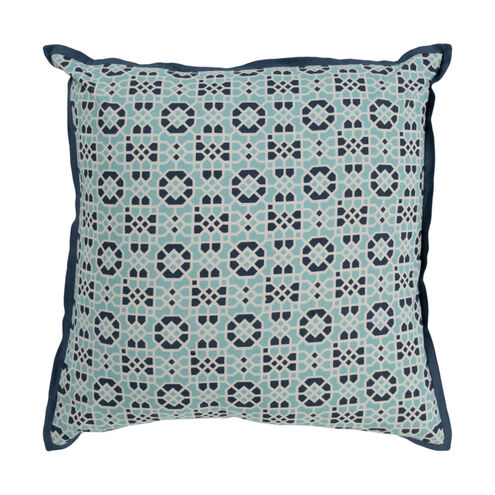 Francesco 20 X 20 inch Aqua Pillow Kit, Square