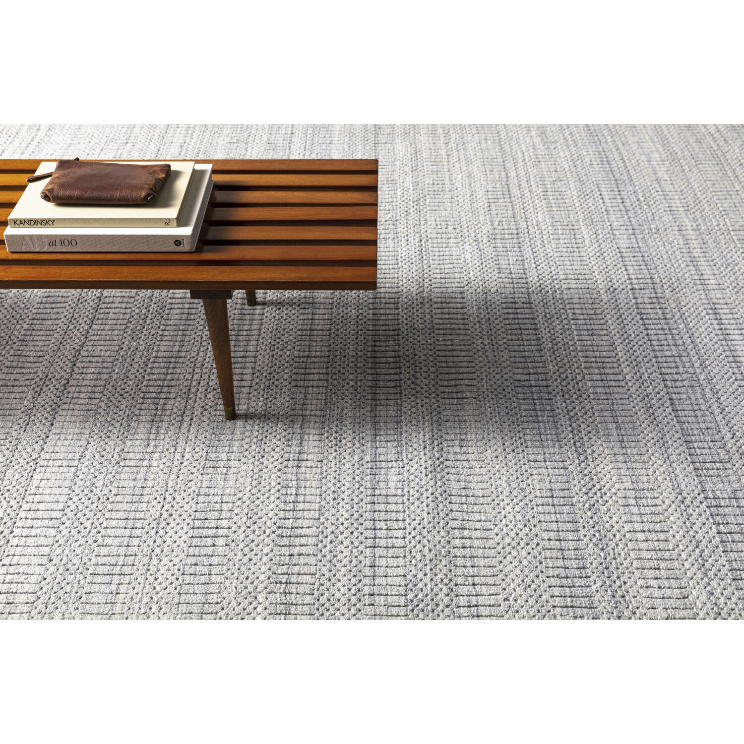 Hickory 180 X 144 inch Light Grey Rug, Rectangle