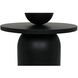 Arabella 26 X 20 inch Matte Black Side Table