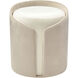 Cravo 19 inch Cream Accent Stool