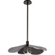 Hana 1 Light 23.3 inch Bronze Pendant Ceiling Light, Small