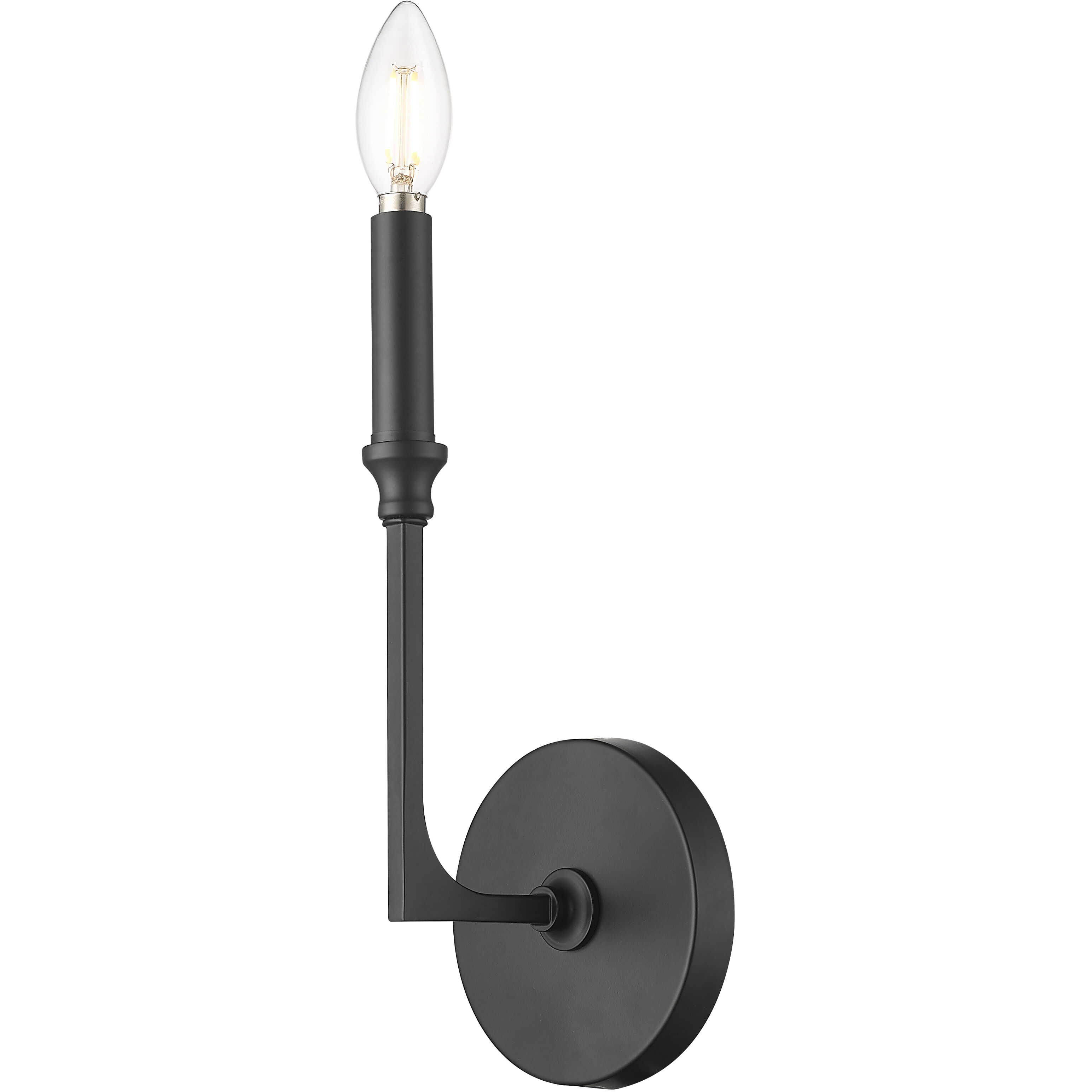 Azara Wall Sconce Wall Light in Matte Black