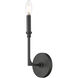 Azara Wall Sconce Wall Light in Matte Black