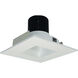 Iolite Matte Powder White Recessed Light in 800, Comfort Dim, Square/Square Reflector