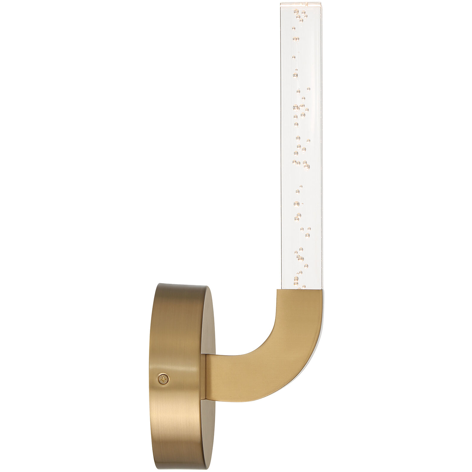 Del Mar LED 5.25 inch Warm Brass Wall Sconce Wall Light