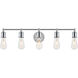 Serif 5 Light 29 inch Chrome Wall Sconce Wall Light