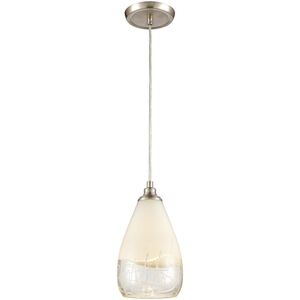 Sugarcoat 1 Light 6 inch Satin Nickel Mini Pendant Ceiling Light