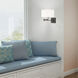 Allison 24 inch 100.00 watt Black Swing Arm Wall Lamp Wall Light
