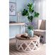Anita 32 X 31.9 inch Natural/White Coffee Table