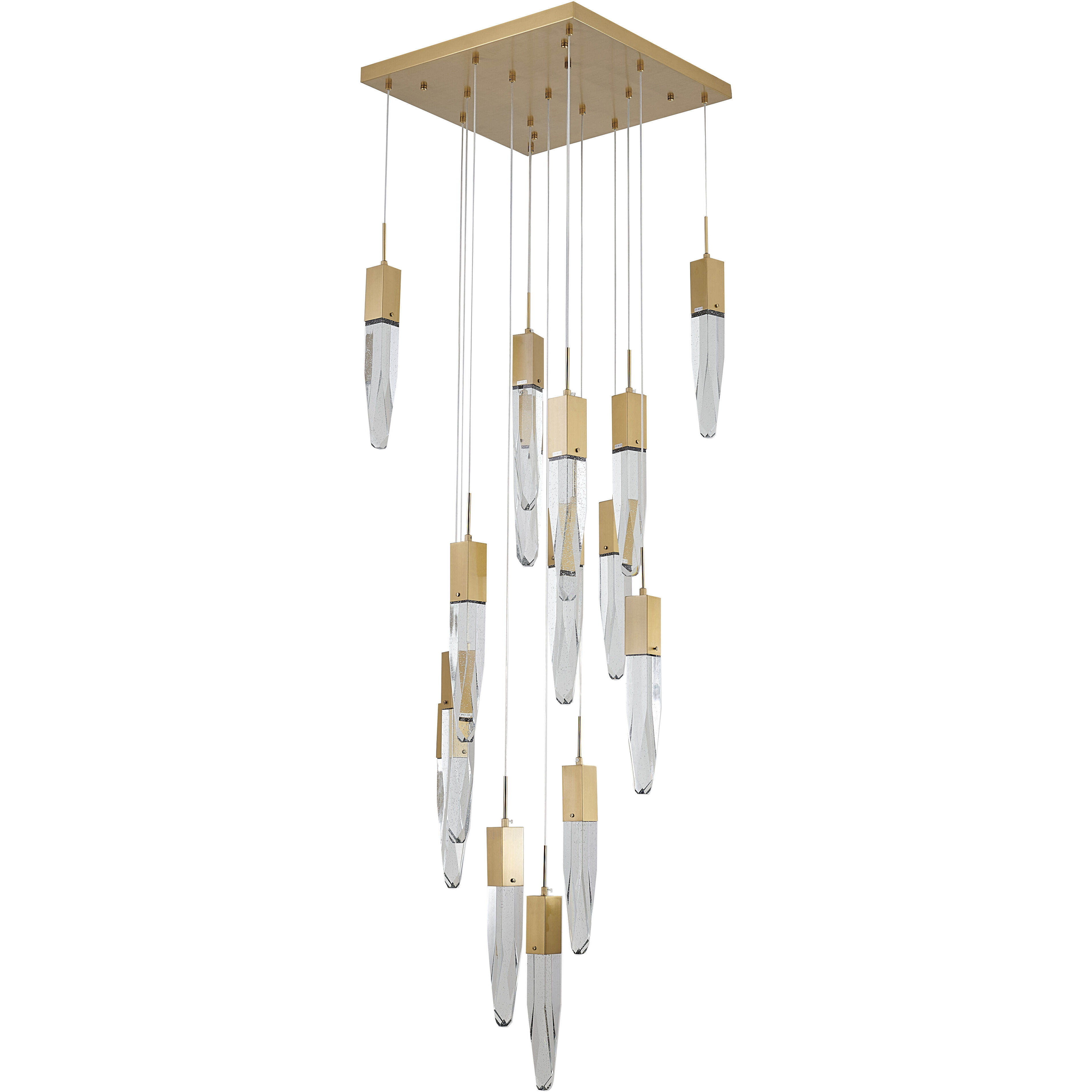 Canada 15 Light 24 inch Gold Chandelier Ceiling Light