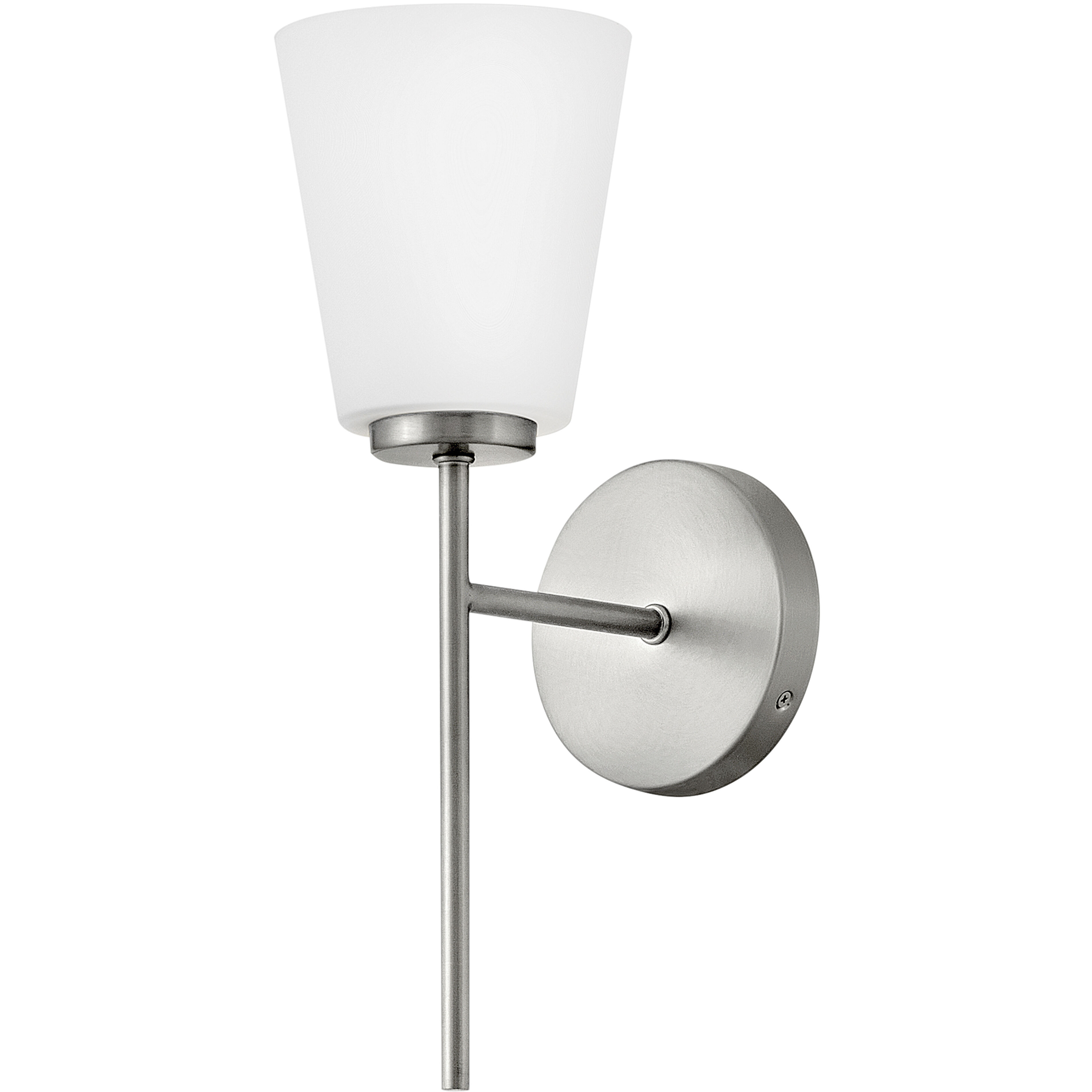 Bri 1 Light 8.25 inch Brushed Nickel Bath Light Wall Light