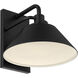 Avalon LED 10 inch Black Outdoor Wall Sconce