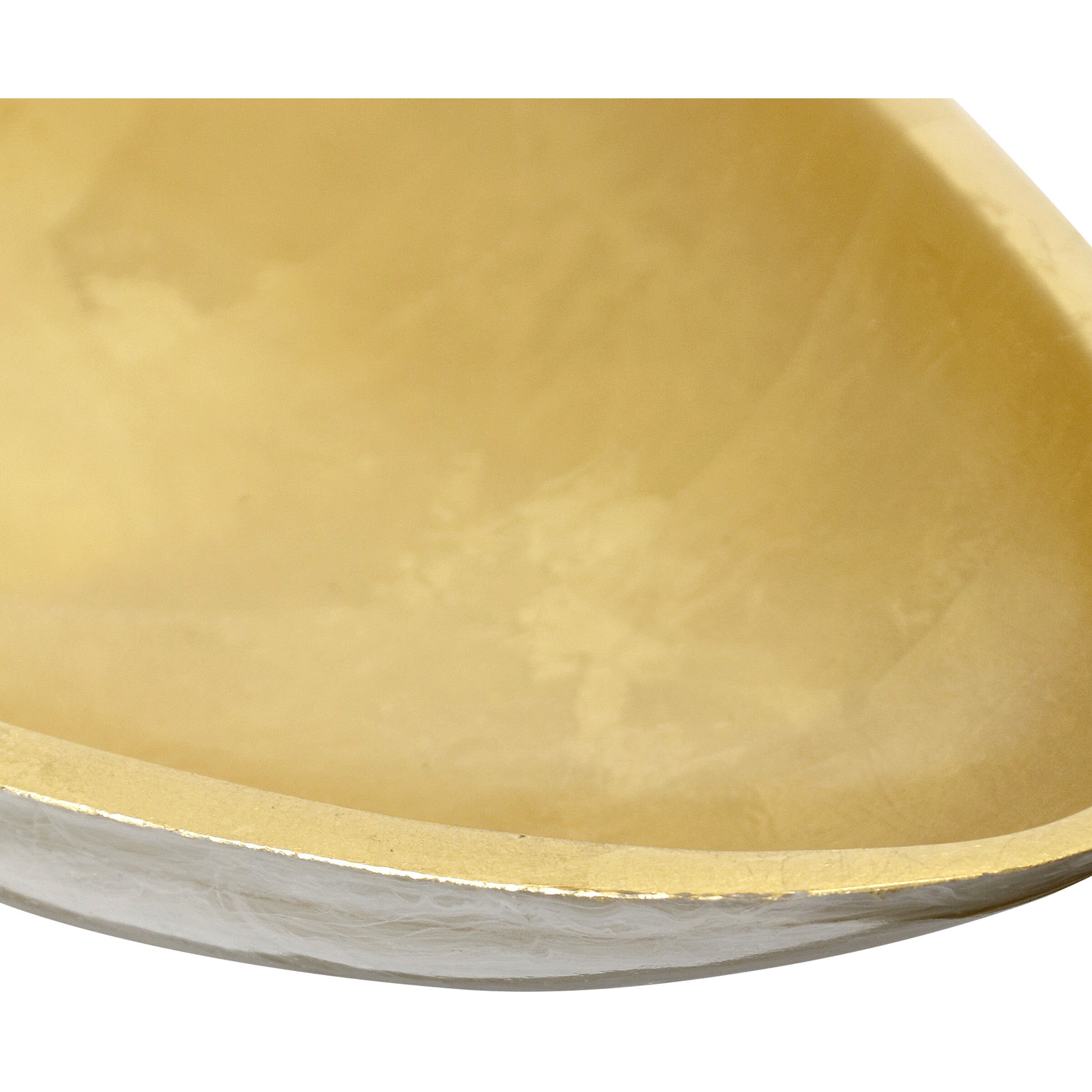 Cella Pearl White and Gold and Brown Tray