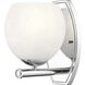 Colette 1 Light 6 inch Chrome Wall Sconce Wall Light