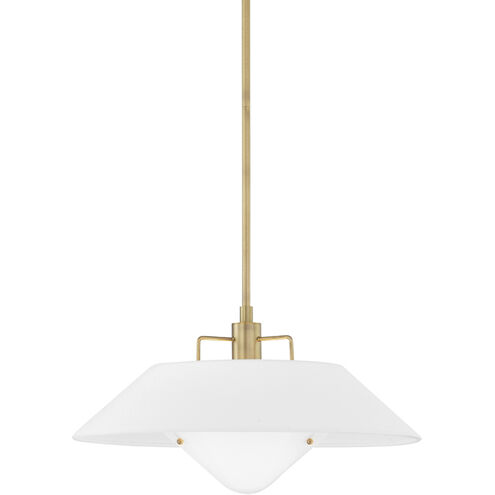 Otto 1 Light 21 inch Patina Brass Pendant Ceiling Light