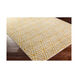 Jax 91 X 63 inch Mustard/Dark Brown/Light Gray Rugs, Polypropylene