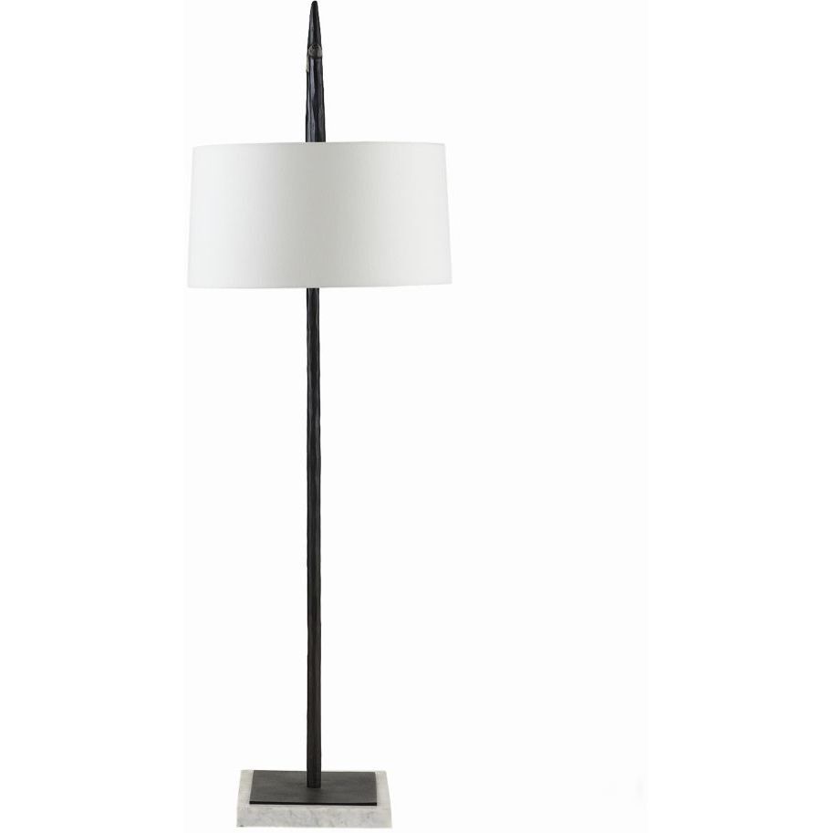 Eileen 60.00 watt Blackened Iron Floor Lamp Portable Light