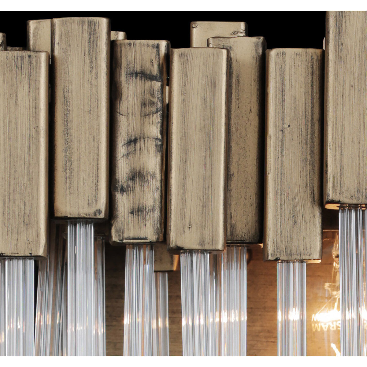 Matrix 3 Light 28 inch Havana Gold Bath Vanity Wall Light