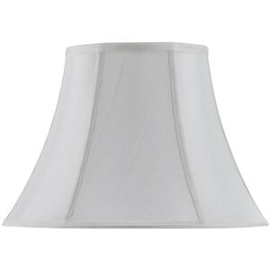 Bell White 16 inch Shade Spider, Vertical Piped Basic