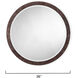 Chandler 36 X 36 inch Charcoal Mirror