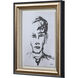 Studio Line Sketch Black/White Wall Art, 4 Piece