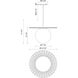 Alora Mood Plume 1 Light 13.88 inch Brushed Gold Pendant Ceiling Light