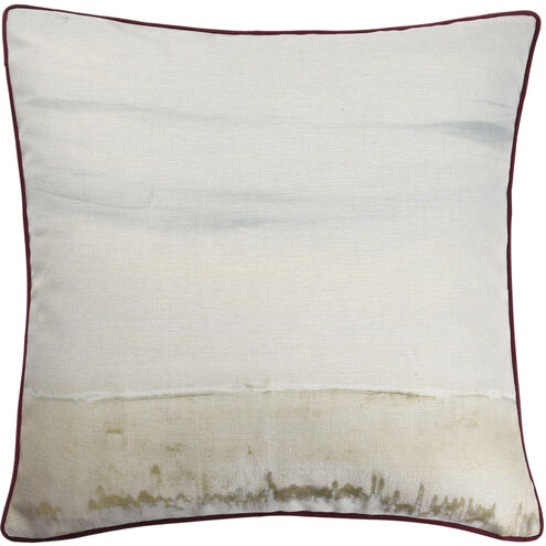 Amos 24 X 6.5 inch Multi - Beige and Brown Pillow