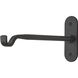 Maltby Texture Black Outdoor Wall Sconce Hook, Wall mount for use with Maltby Rechargeable Table Lamp, Large
