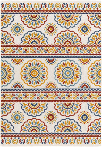 Big Sur 36 X 24 inch Brick Red Outdoor Rug in 2 x 3, Rectangle