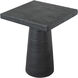 Anita 24 X 20 inch Black Side Table