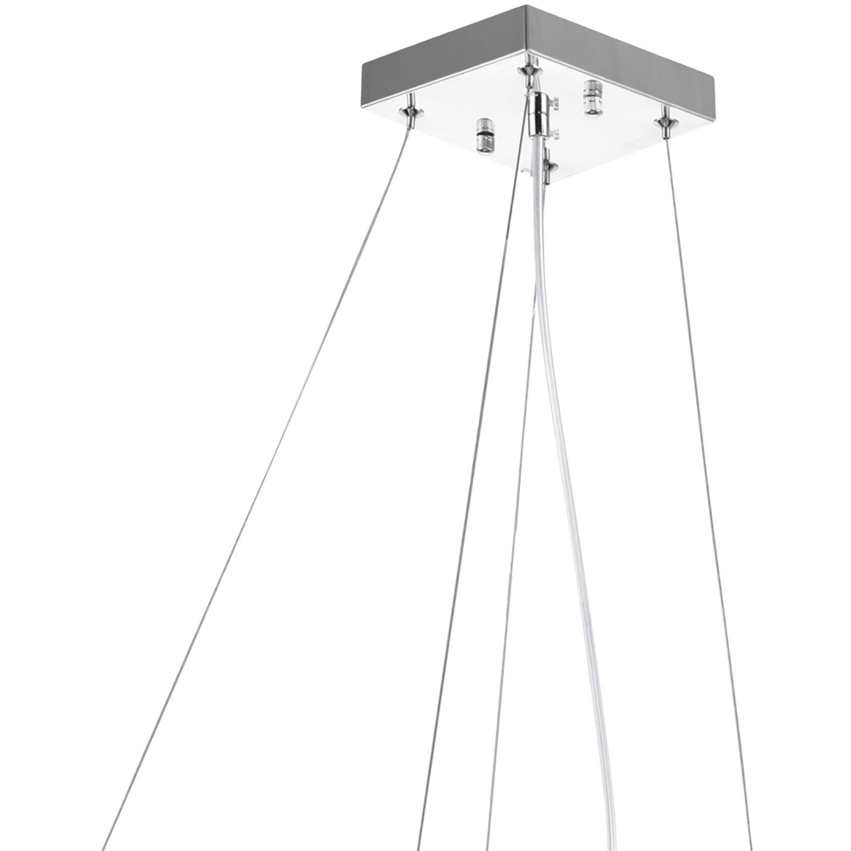 Dannie 8 Light 14 inch Chrome Island/Pool Table Light Ceiling Light