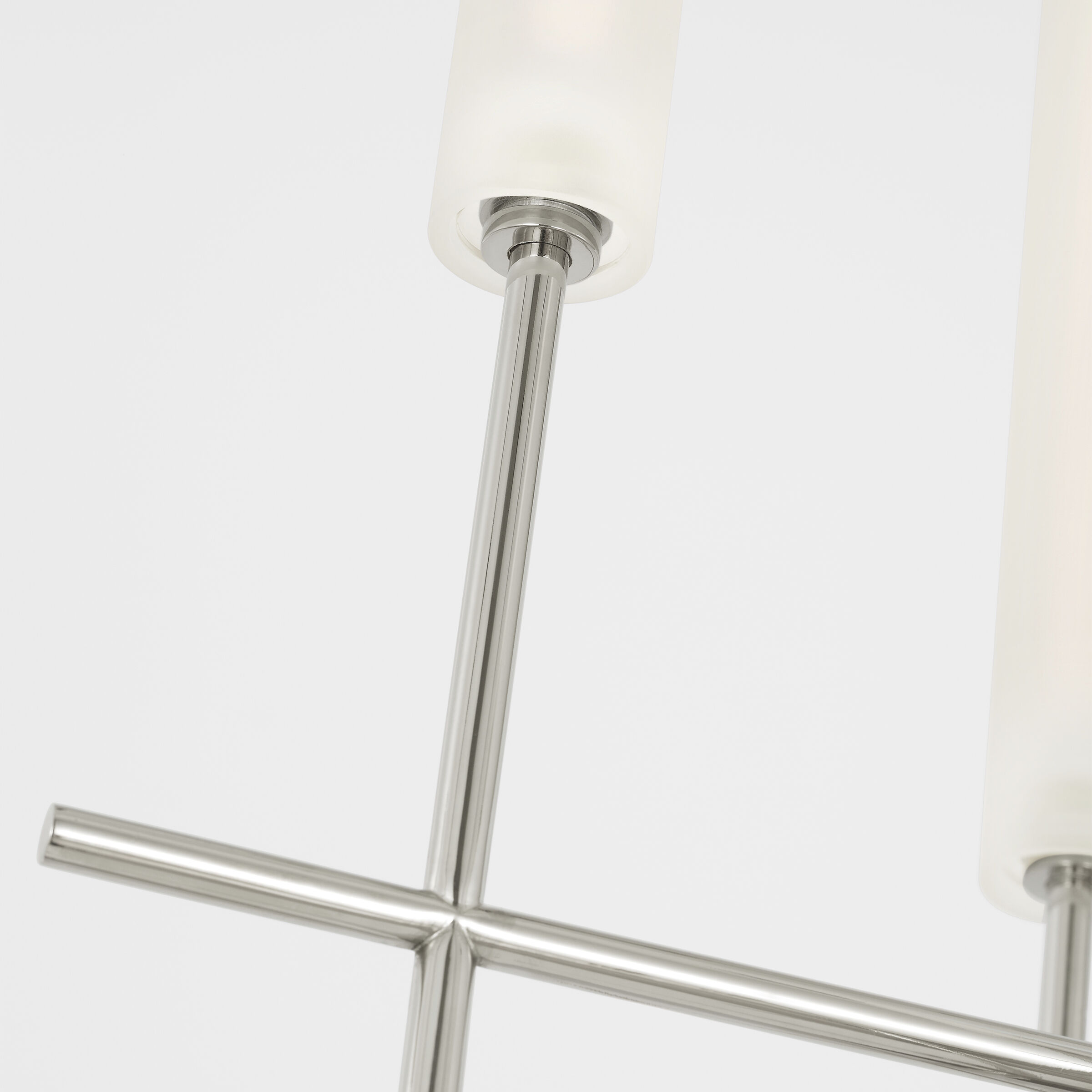 Ian K. Fowler Fay LED 32 inch Polished Nickel Chandelier Ceiling Light