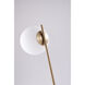 Canada 23 inch 100.00 watt Gold Table Lamp Portable Light