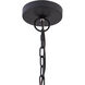 Sylari 1 Light 30 inch Dark Matte Black Pendant Ceiling Light