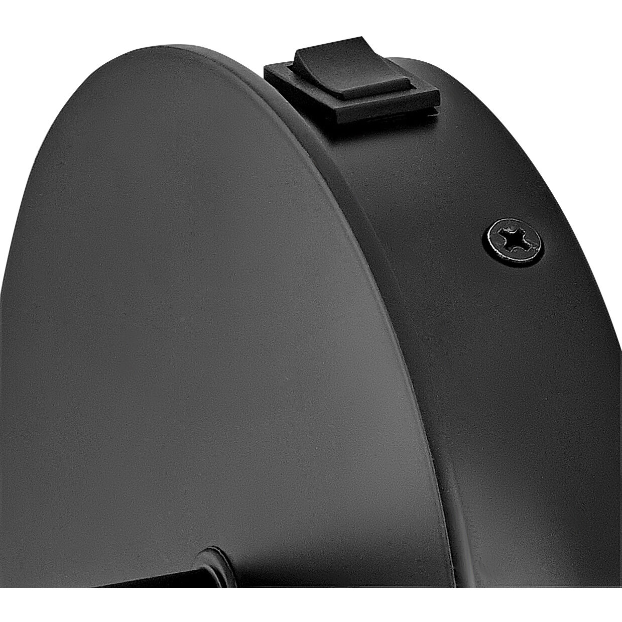 Izzy LED 6 inch Black Sconce Wall Light