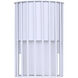 Javon LED 7 inch White Outdoor Lantern
