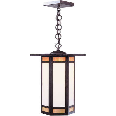 Etoile 1 Light 10.88 inch Antique Copper Pendant Ceiling Light