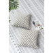 Kensington Cotton Cashmere 20 X 7 inch Tan and White Pillow
