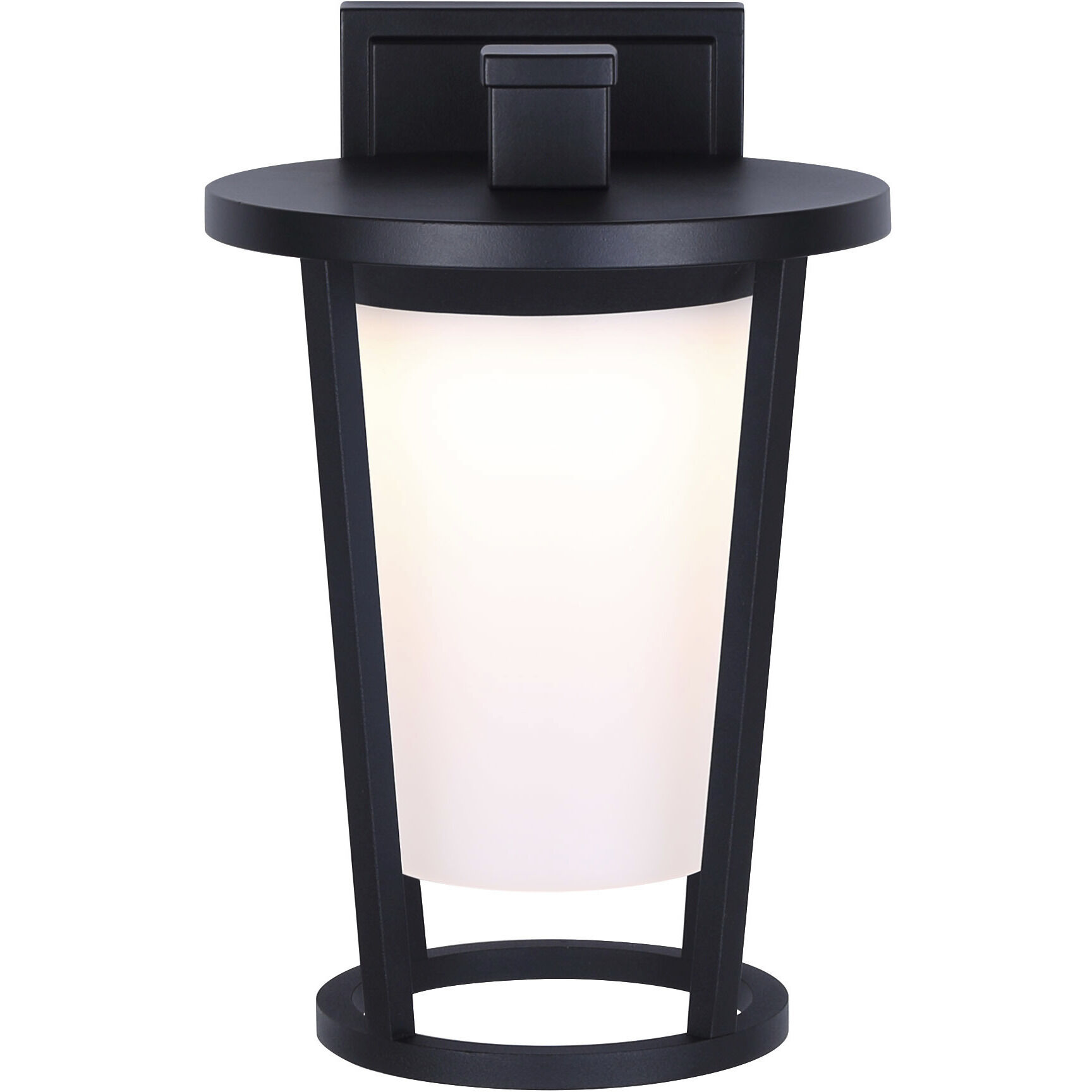 Vero LED 8.5 inch Black Outdoor Lantern