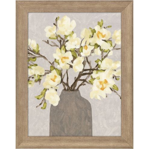 Florals Collection Yellow Framed Art