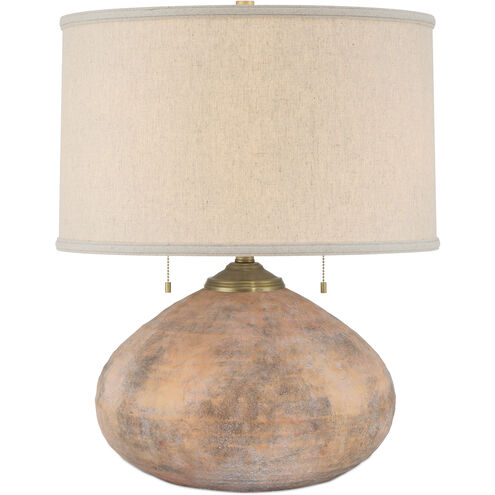 Kenmare 24.5 inch 100.00 watt Textured Antique Brown Table Lamp Portable Light