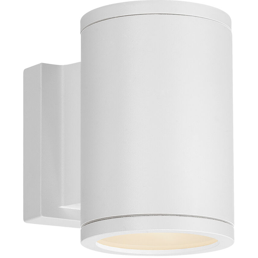 Tube LED 6.5 inch White Outdoor Wall Light