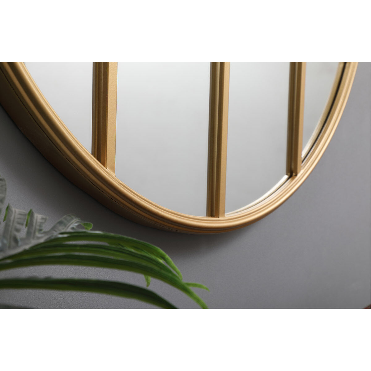 Motif 32 X 32 inch Brass Wall Mirror