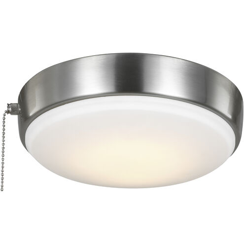 Universal LED Brushed Steel Fan Light Kit