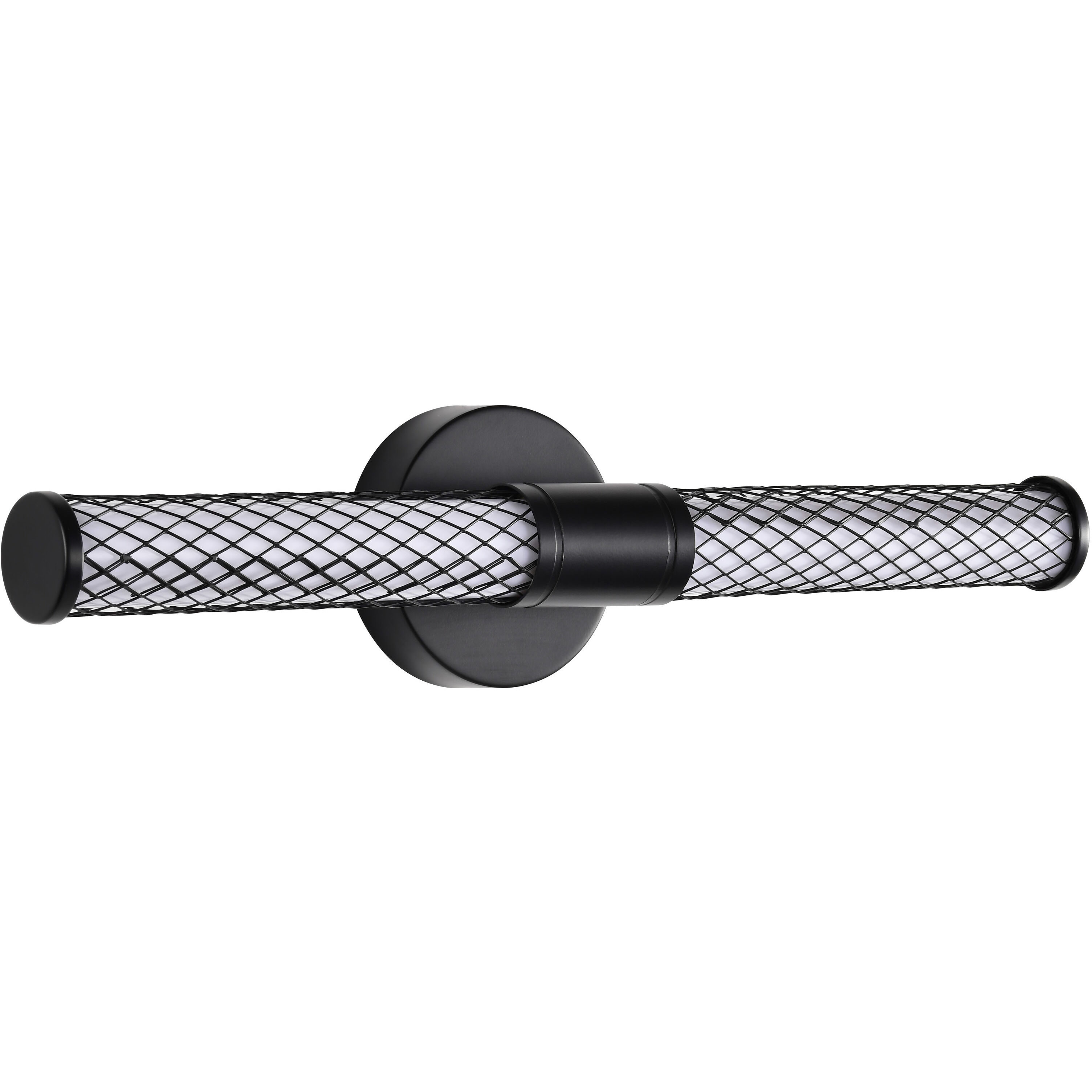 Kingsport LED 20.5 inch Matte Black Vanity Light Wall Light