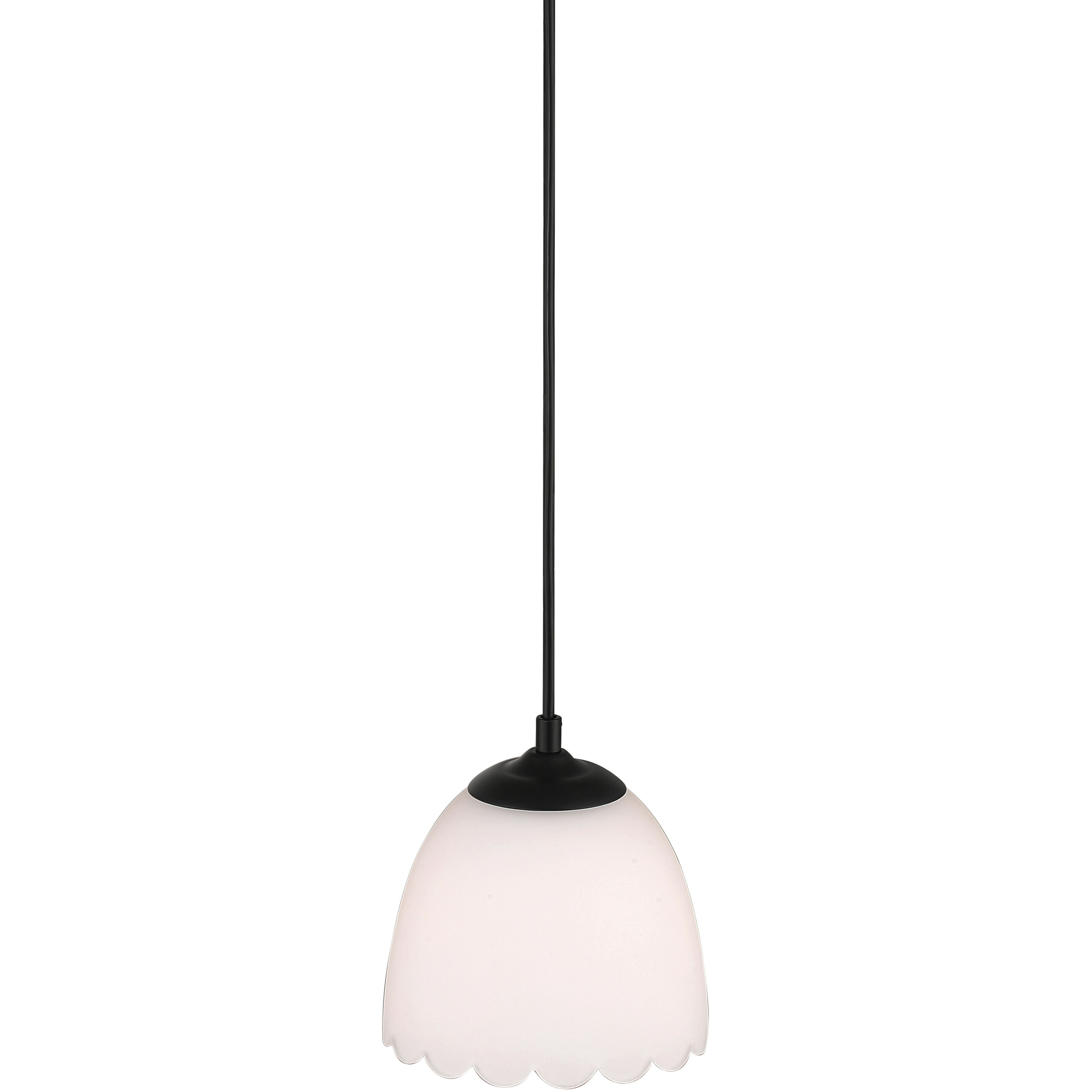 Dorinda 1 Light 6.5 inch Matte Black Pendant Ceiling Light
