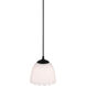 Dorinda 1 Light 6.5 inch Matte Black Pendant Ceiling Light